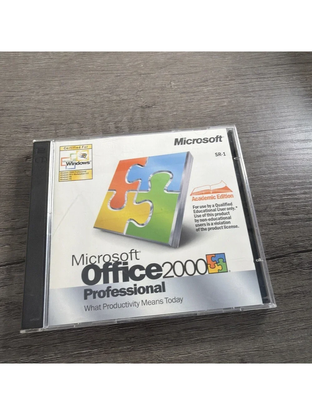 Microsoft Office 2000 Professional  Academic Edition with Product Key.